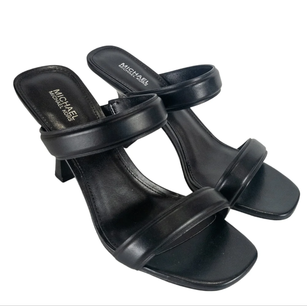 Michael Kors Clara Sandal Black -7.5 - Picture 4 of 5